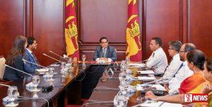 ජනාධිපති ලේකම් සහ ටෝනි බ්ලෙයාර් ආයතනයේ නිලධාරීන් අතර සාකච්ඡාවක්