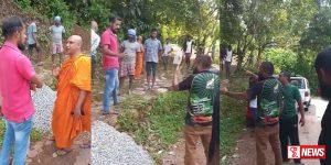 පාස්ටර් ජෙරම්ගේ යාඥා මධ්යස්ථානයක් ඉදිකිරීමට එරෙහිව ගම්වාසීන්ගේ විරෝධය