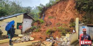 PHOTOS : පස් කන්දක් කඩා වැටෙයි – නිවසකට හා ගබඩාවකට හානි