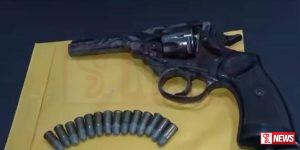 විදෙස් රටක නිෂ්පාදිත ගිනි අවියක් සමග පුද්ගලයෙක් අත්අඩංගුවට