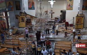 සිරියාවේ පල්ලියකට එල්ල වූ ප්රහාරයකින් විස්සකට වැඩි පිරිසක් මරුට