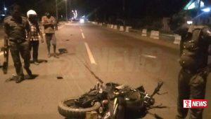 රිය අනතුරකින් තරුණයෙක් මරුට