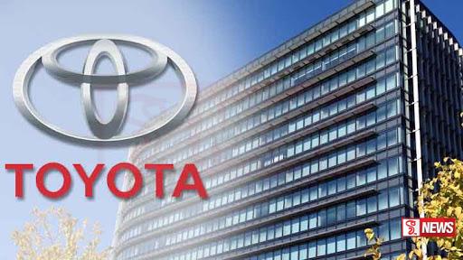 ටොයොටා සමාගම මැයි මාසයේ වාර්තාගත ආදායමක් උපයයි