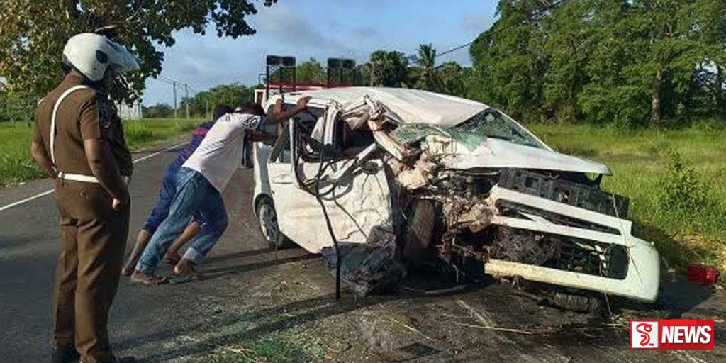 මැදවච්චිය – වවුනියාව මාර්ගයේ රිය අනතුරකින් හතරක් රෝහලට