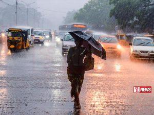 පළාත් දෙකකට සහ දිස්ත්රික්ක හතරකට අදත් වැසි