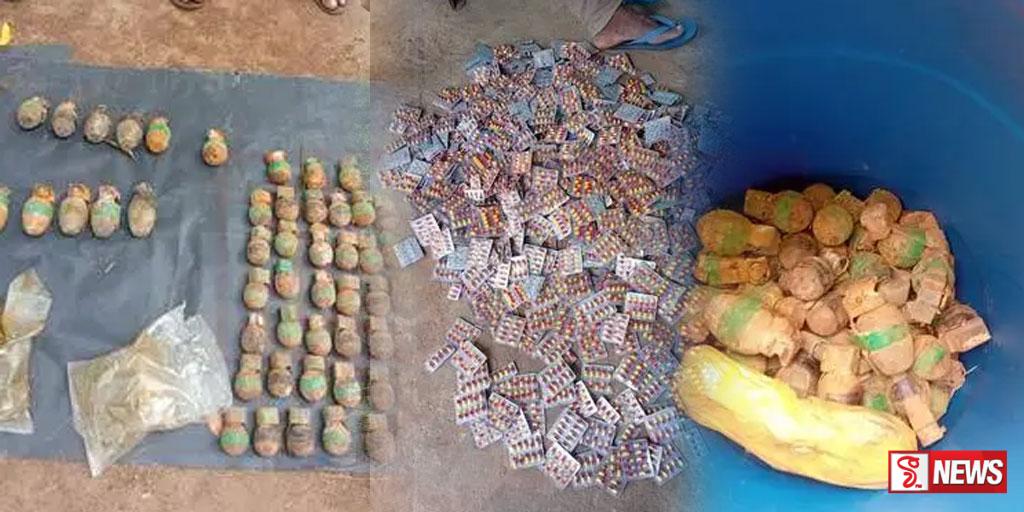 කෙසෙල් ගසක් මුලින් තොග පිටින් ලැබුණු දේ