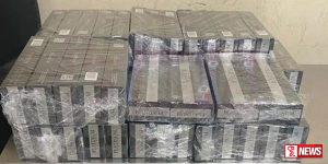 නීති විරෝධී දුම්වැටි දසදසක් සමග සැකකරුවෙක් අල්ලයි