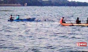 මාළු ඇල්ලීමට ගිය දෙදෙනෙක් දියේ ගිලෙයි.