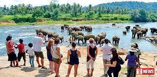 මාස 6 ට සංචාරකයින් 11,68 000 ක් මෙරටට