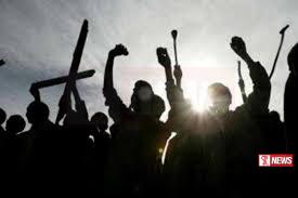 මහනුවර නගරයේ සාමකාමී විරෝධතාවයක්