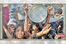 ගාසා තීරයේ මන්දපෝෂණය භයානක මට්ටමකට