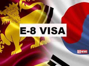E – 8 වීසා සක්රීය කිරීමට පියවර