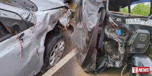 ත්රීරෝද – මෝටර් රථ ගැටුමෙන් සිව් දෙනෙක් රෝහලට