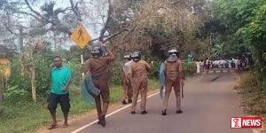 කහවත්ත ඇවිලෙයි… ගම්වාසීන් සහ පොලිසිය අතර ගැටුම් – පිරිසක් අත්අඩංගුවට