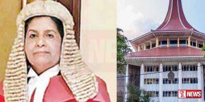 අගවිනිසුරුවරිය ජුලි 27 වැනිදා විශ්රාම දිවියට