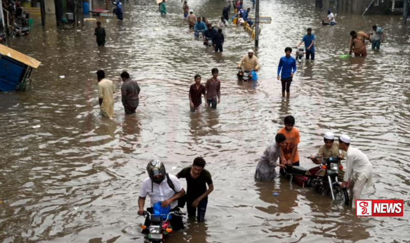 ගංවතුරෙන් පස් දෙනෙක් එළොව යයි !