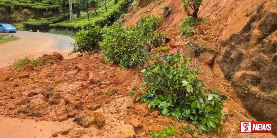 හැටන් – මස්කෙළිය මාර්ගයට පස් කන්දක් කඩා වැටෙයි