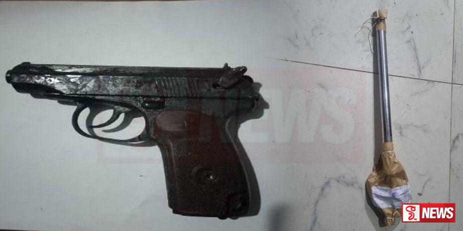 ගිනි අවි සහ මත්ද්රව්ය සමග දෙදෙනෙක් මාට්ටු