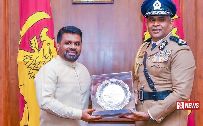 ජනාධිපති සහ නව පොලිස්පති අතර හමුවක් !