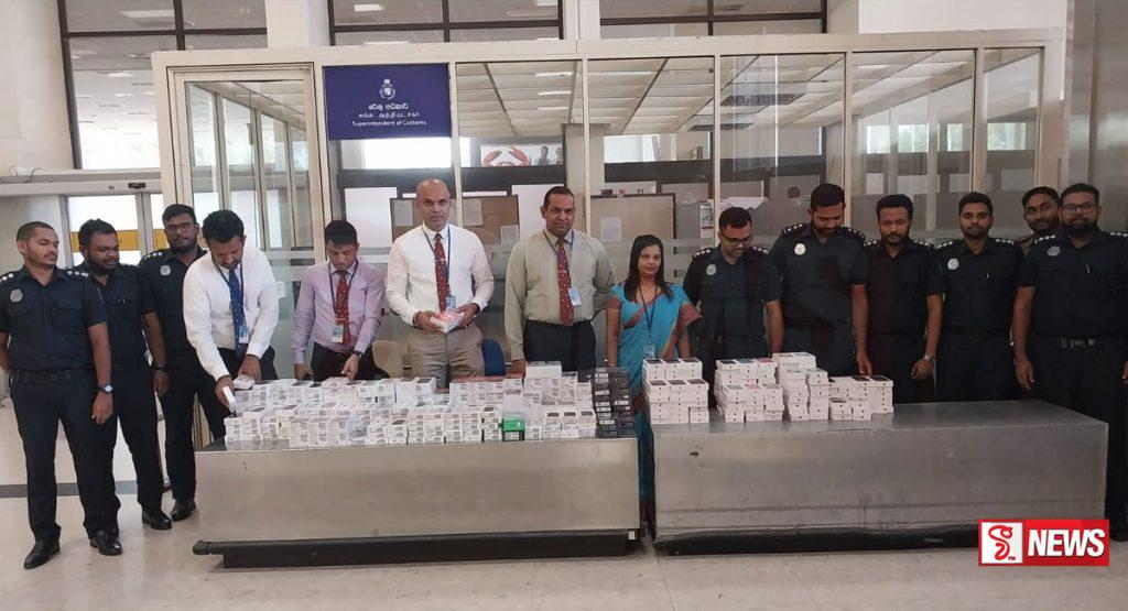 කෝටි 10ක අලුත්ම ෆෝන් තොගයක් අත්අඩංගුවට