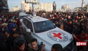 ගාසා තීරය ගැන රතු කුරුසයෙන් රතු එළි …