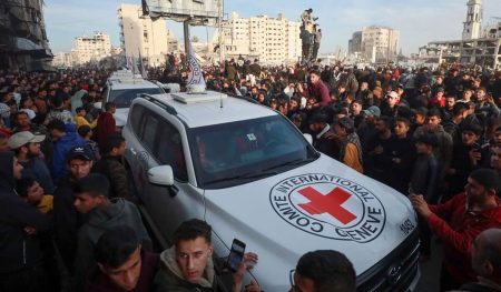 ගාසා තීරය ගැන රතු කුරුසයෙන් රතු එළි …