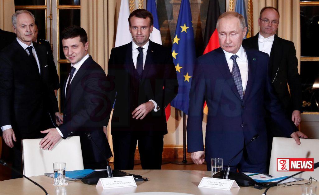 රුසියානු සහ යුක්රේන ජනපතිවරුන් අතර හමුවක් ?