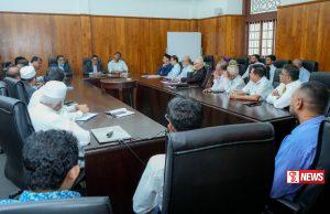 මුස්ලිම් සිවිල් සංවිධාන නායකයින් සහ රජයේ නියෝජිතයින් අතර සාකච්ඡා