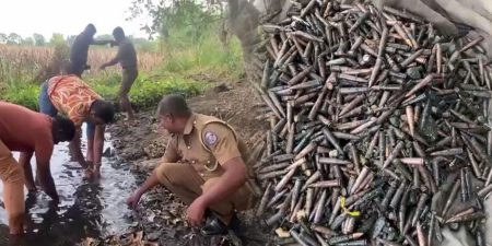 ගැටලාව වැවෙන් ටී56 ජීව උණ්ඩ 5038 ක් මතුවෙයි