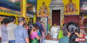 රනිල්ට හැටන් සහ මස්කෙළියේ දී ආශිර්වාද පූජාවක්