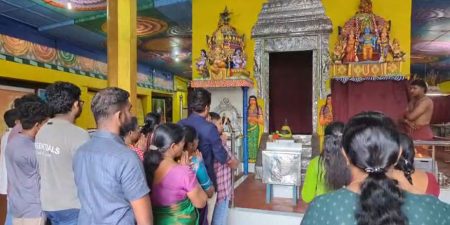 රනිල්ට හැටන් සහ මස්කෙළියේ දී ආශිර්වාද පූජාවක්