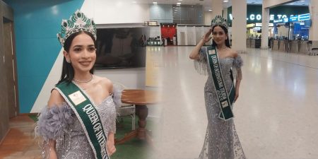 ජාත්යන්තර සංචාරක රූ රැජින කිරුළත් රැගෙන ආදිත්යා දිවයිනට