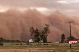 ඇරිසෝනා ප්රාන්තයට දූවිලි කුණාටුවකින් බලපෑම්