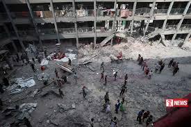 ගාසා තීරයේ රෝහලකට ඊශ්රායලයෙන් දරුණු ප්රහාර