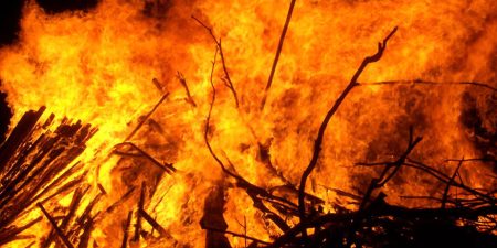 නාන්පෙරියල් රක්ෂිතයේ ගින්නක්