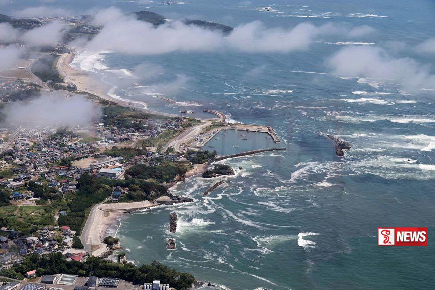 ජපානයට භූ කම්පන ද්විත්වයක්