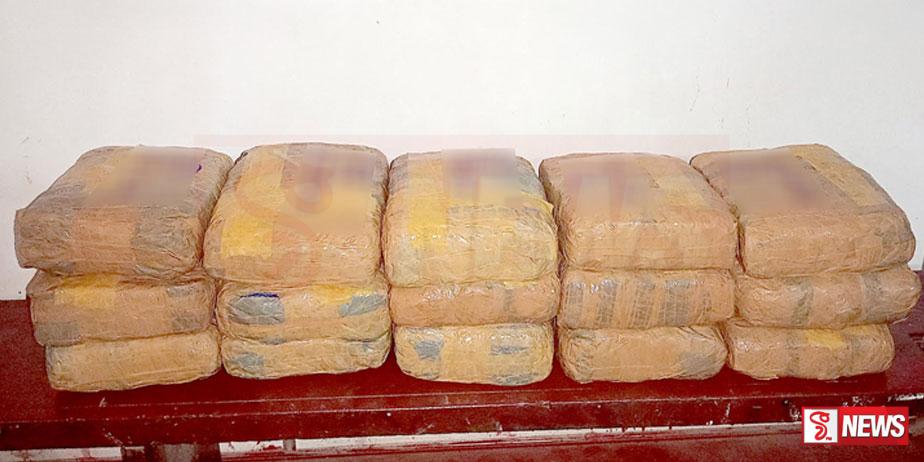 රුපියල් මිලියන 6කට අධික වටිනා කේරළ ගංජා සමග දෙදෙනෙක් කොටු