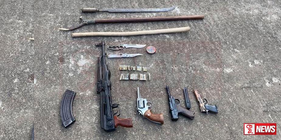 ගුවන් තොටුපොළ ආරක්ෂකයාගේ නිවසෙන් ගිනි අවි සහ උණ්ඩ මතුවෙයි