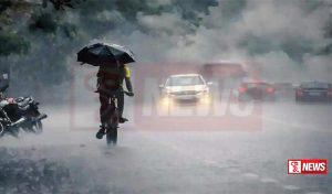 ප්රදේශ කිහිපයකට වැසි වාර කිහිපයක්