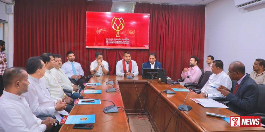 අලුතින් පත් කෙරුණු පොහොට්ටු සංවිධායකවරු