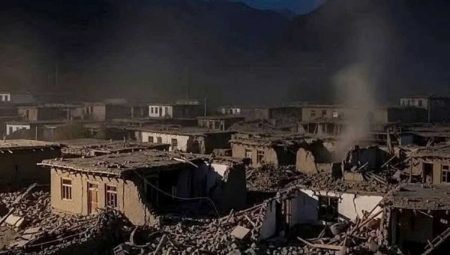 ඇෆ්ඝනිස්තානයේ ප්රභල භූ කම්පනයක්
