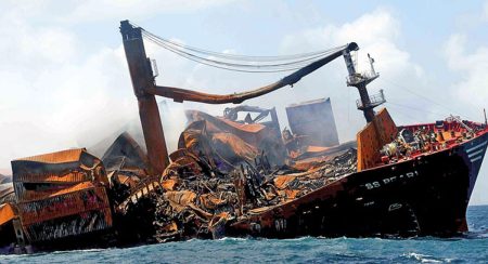 වන්දි දෙන්නේ නෑ – නැව් සමාගමෙන් ලංකාවට තගක් !