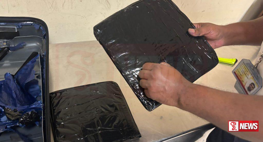 කුෂ් තොගයක් සමග විදේශිකයෙකු කොටුවෙයි !