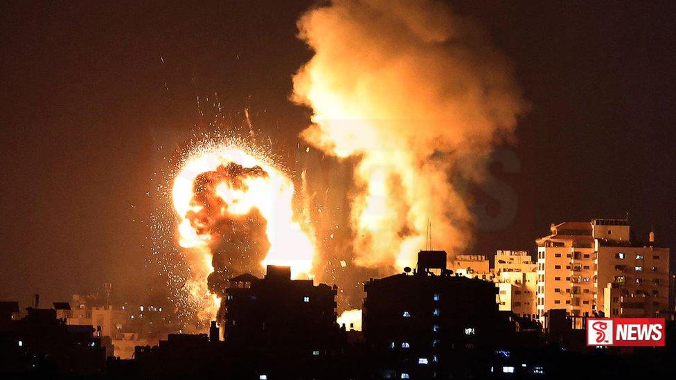 ඊශ්රායල ප්රහාර වලින් ගාසා තීරය යළිත් උණුසුම්