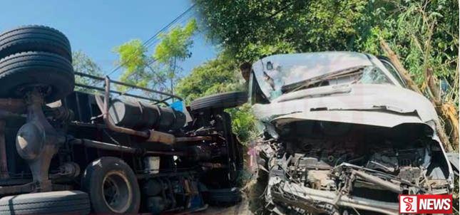 වැල්ලවාය තණමල්විල මාර්ගයේ රිය අනතුරක්