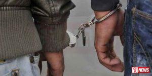 ටී-56 ගිනි අවියක් සහ අයිස් මත්ද්රව්ය සමග දෙදෙනෙක් අත්අඩංගුවට