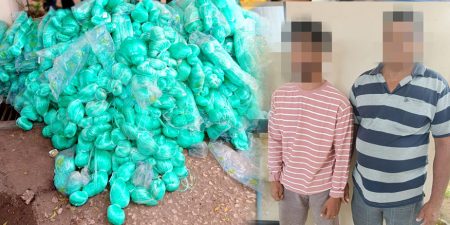 තහනම් දැල් 857ක් සමග දෙදෙනෙක් කොටු