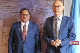 ඇමති විජිත සහ ජිනීවාහි මානව හිමිකම් කොමසාරිස් අතර හමුවක්