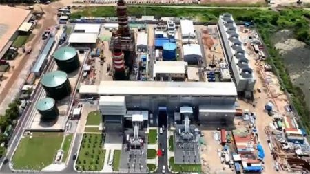 සොබාධනවි ජාතික විදුලිබල පද්ධතියට