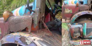 ධාවනයට නුසුදුසු තත්ත්වයේ ලොරි රථයක් පොලිස් භාරයට